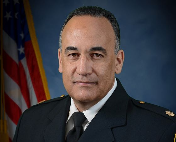 Portrait of Windsor's new police chief, Stephen Garrison.